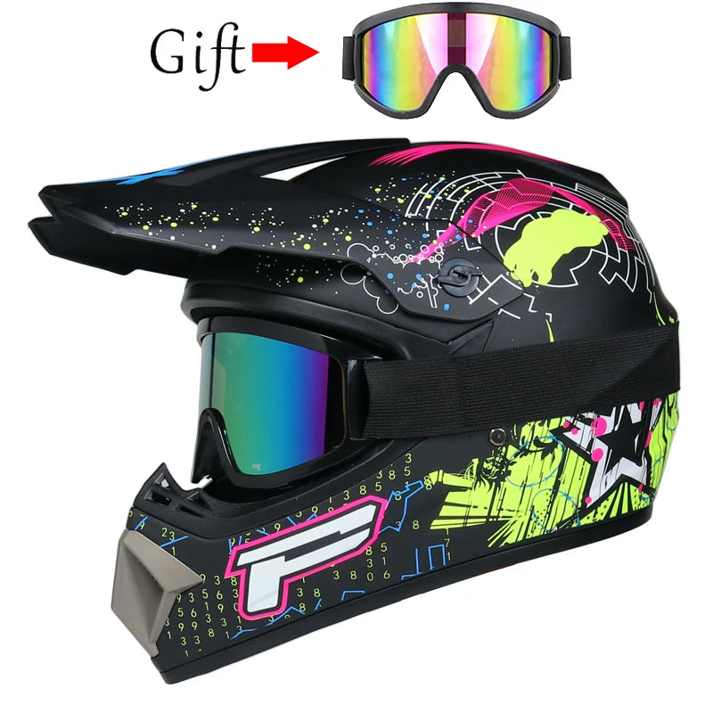 Casque de moto pour enfants, tout-terrain, pour la descente, AM ou DH cross