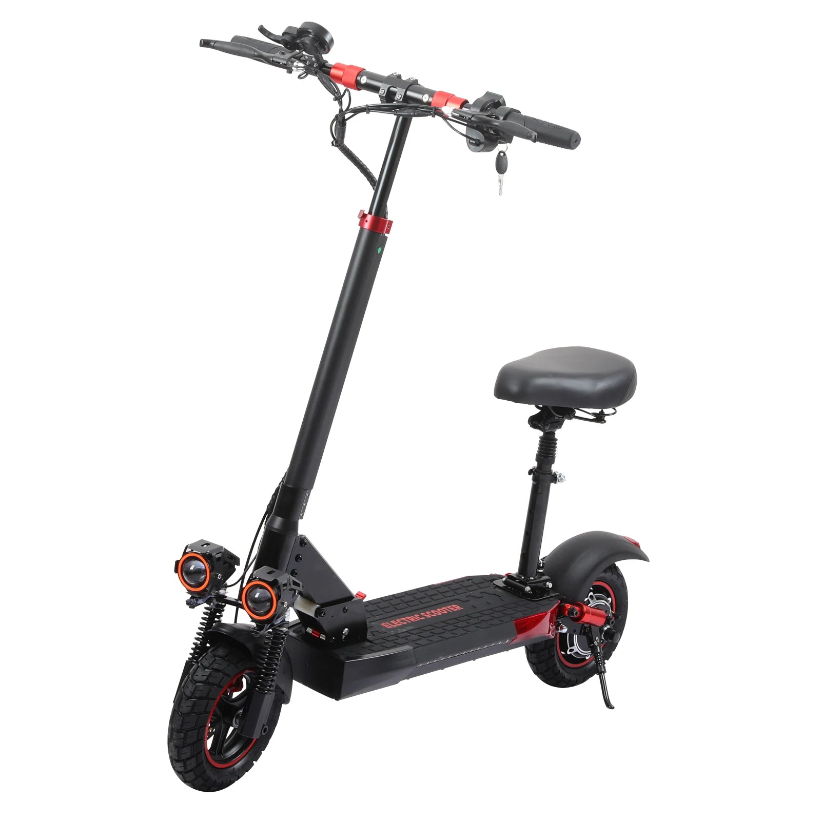 Trottinette Électrique J01 – 800 W, 55 km d’autonomie, Double Suspension, Pliable