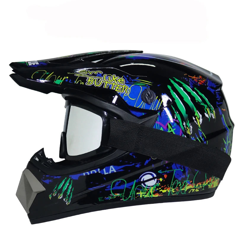 Casque de moto pour enfants, tout-terrain, pour la descente, AM ou DH cross