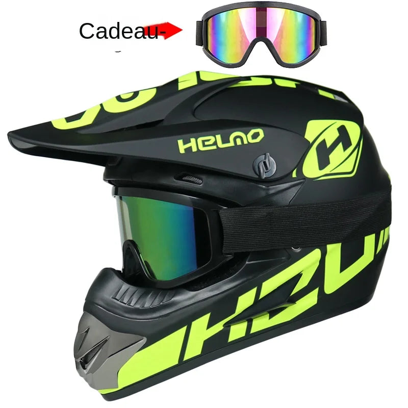 Casque de moto pour enfants, tout-terrain, pour la descente, AM ou DH cross
