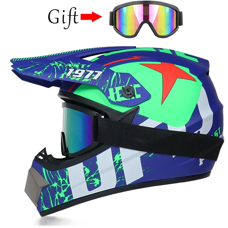 Casque de moto pour enfants, tout-terrain, pour la descente, AM ou DH cross