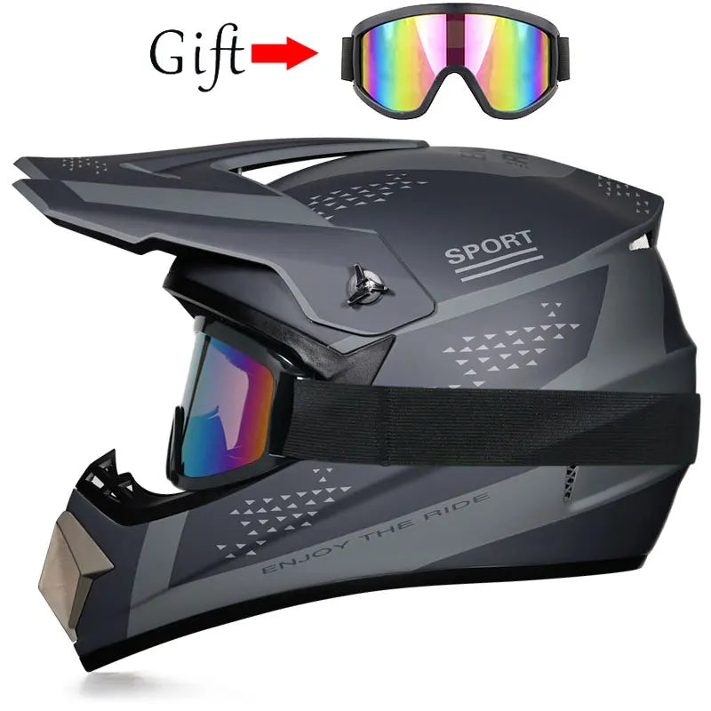 Casque de moto pour enfants, tout-terrain, pour la descente, AM ou DH cross